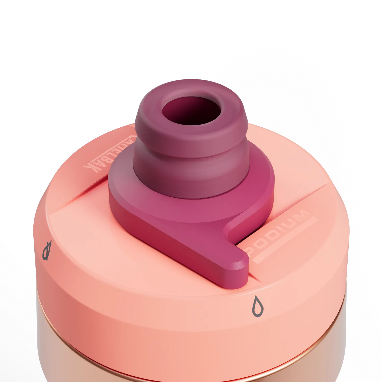 Podium Insulated Steel, 18oz, Mercury Blush