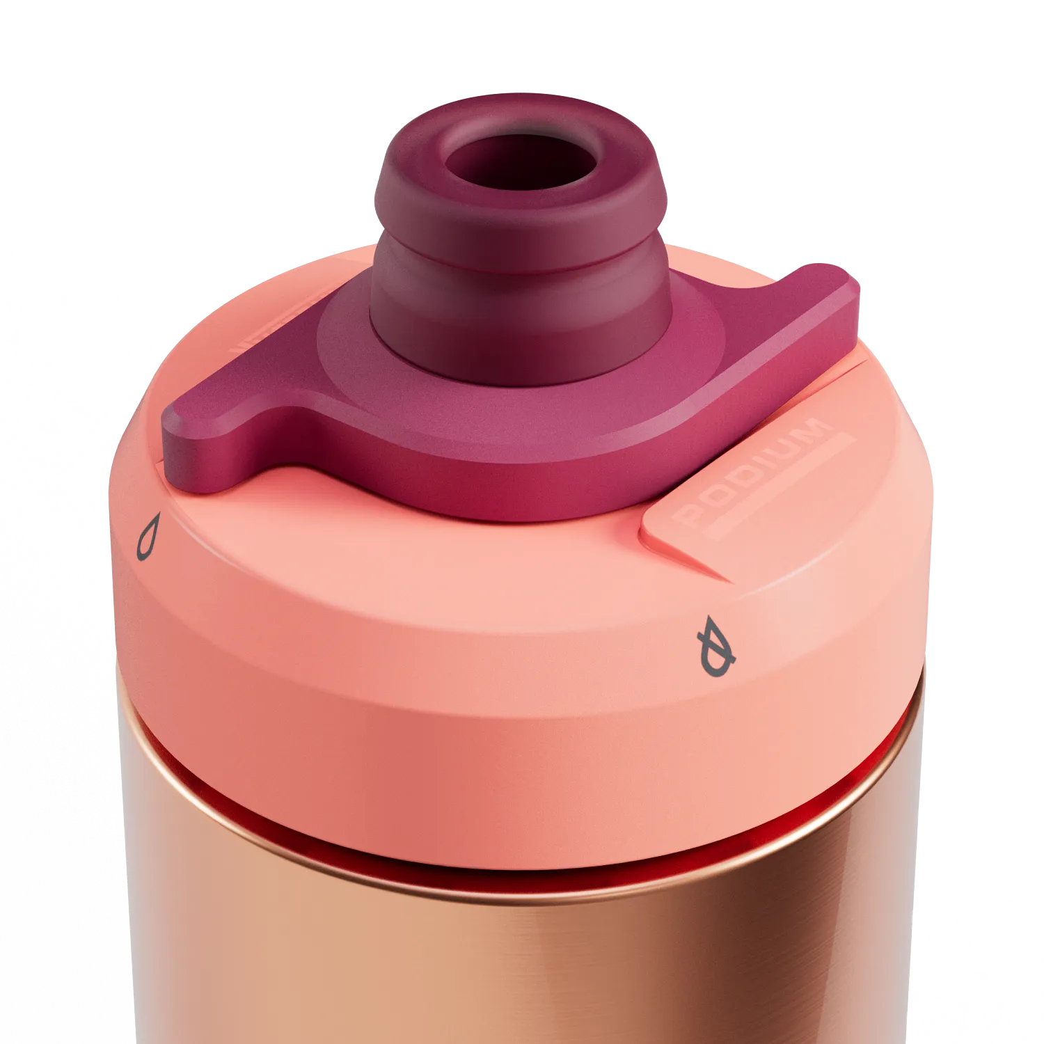 Podium Insulated Steel 22oz, Mercury Blush