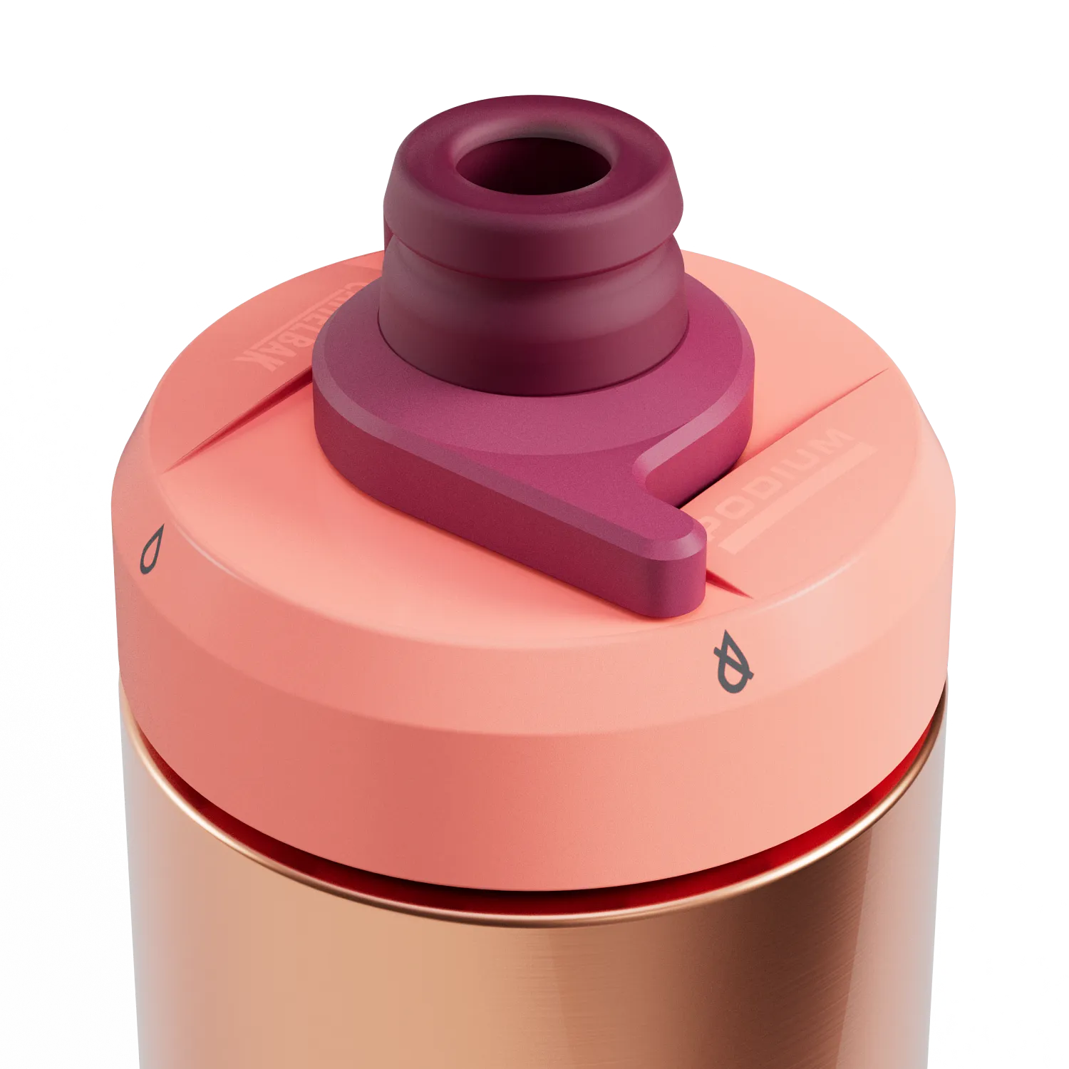 Podium Insulated Steel 22oz, Mercury Blush