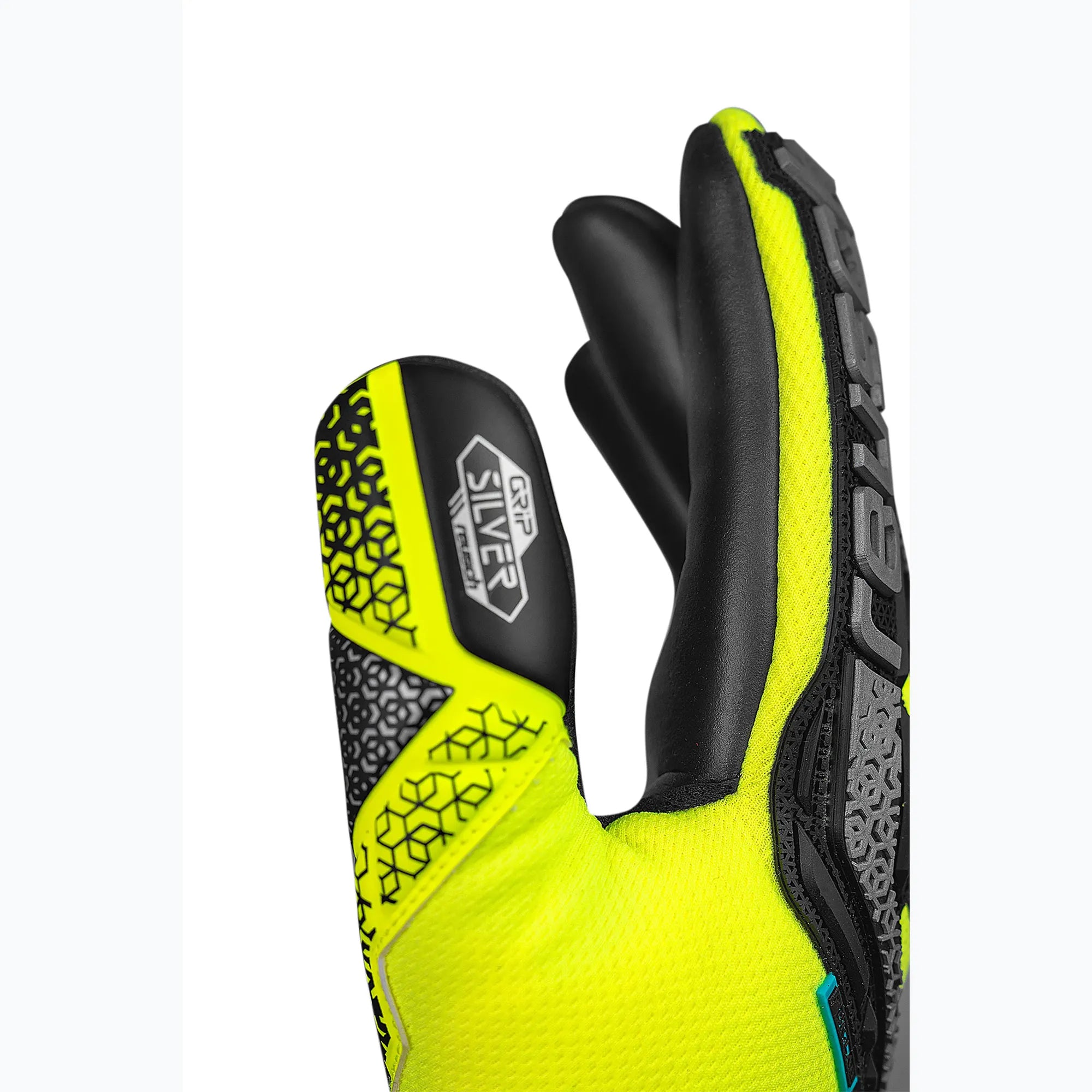 Senior Attrakt Freegel Silver Goalkeeper Gloves