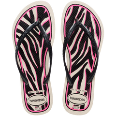 Womens Slim Animal Flip Flop