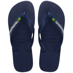 Mens Brasil Logo Flip Flop
