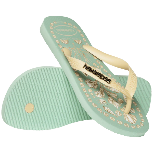 Womens Top Tropicalia Vibes Flip Flop