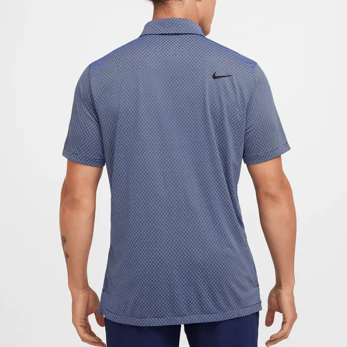 Mens Dri-Fit Jacquard Tour Golf Polo