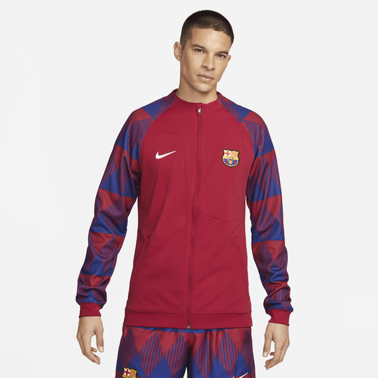 Mens FC Barcelona Academy Pro Anthem Jacket