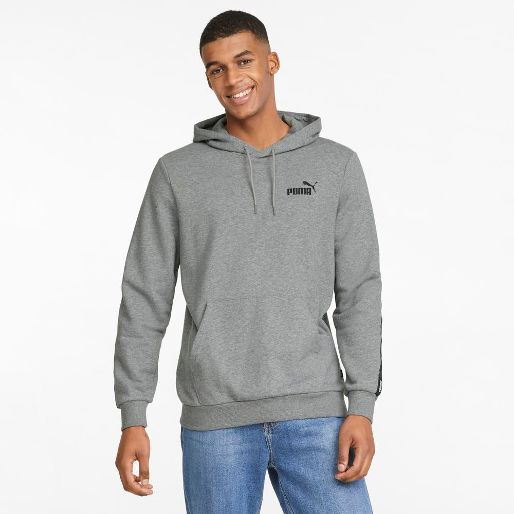 Mens Essential Tape Pullover Hoodie