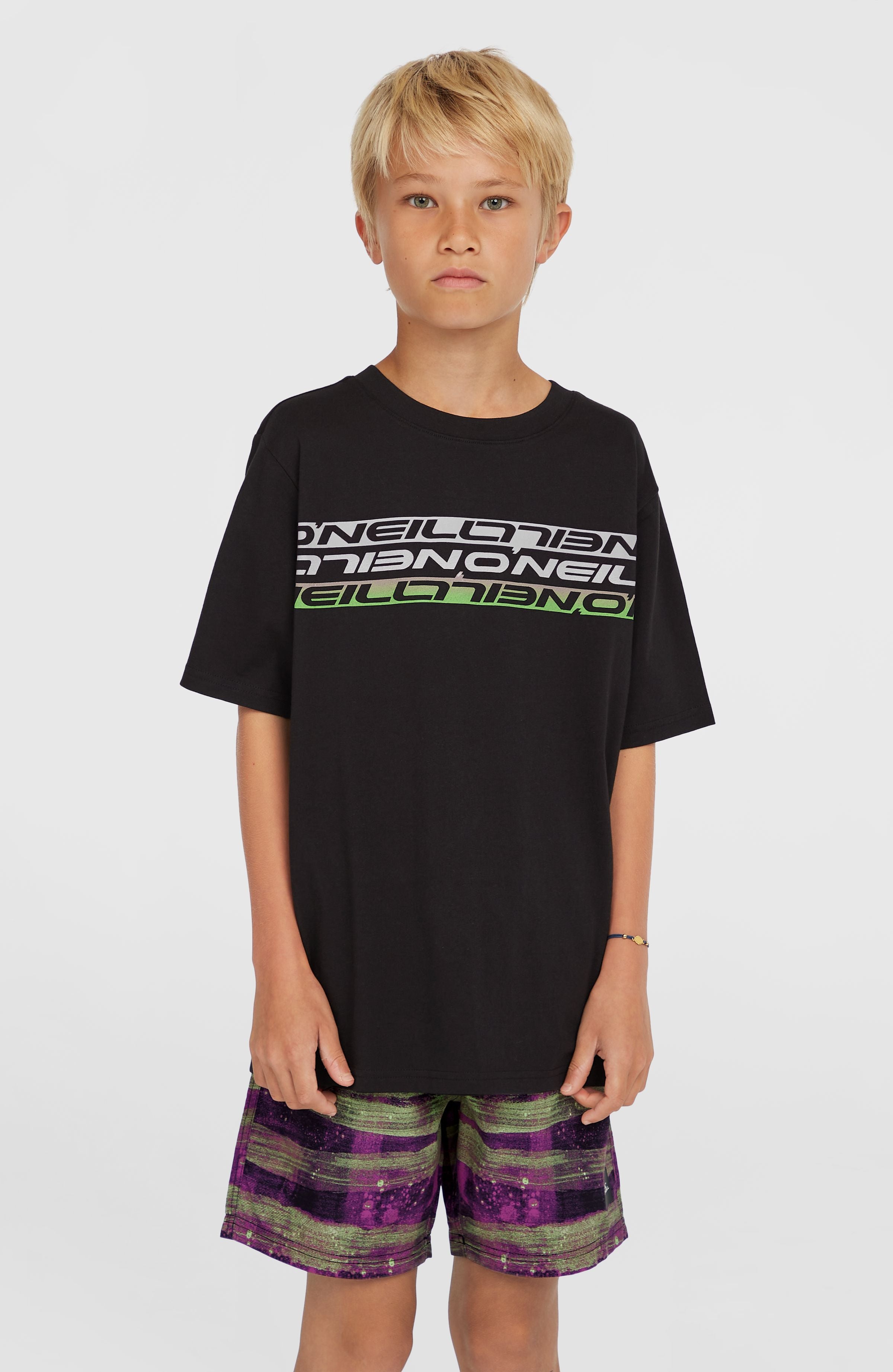 Boys Cali Gradient 14 Inch Swim Shorts