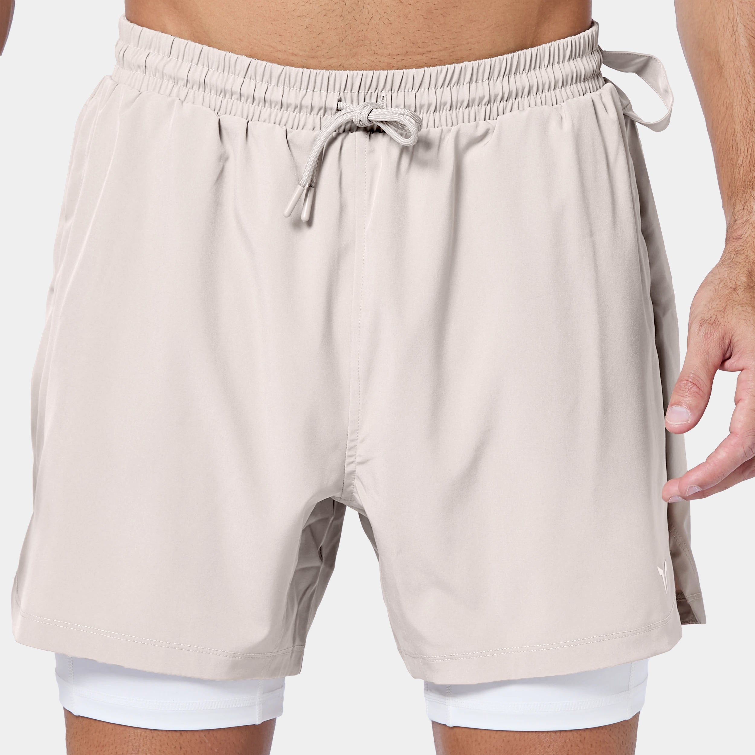 Mens Essential Pro 5 Inch 2 in 1 Short