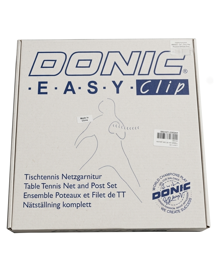 Donic Net And Post Set Easy Clip