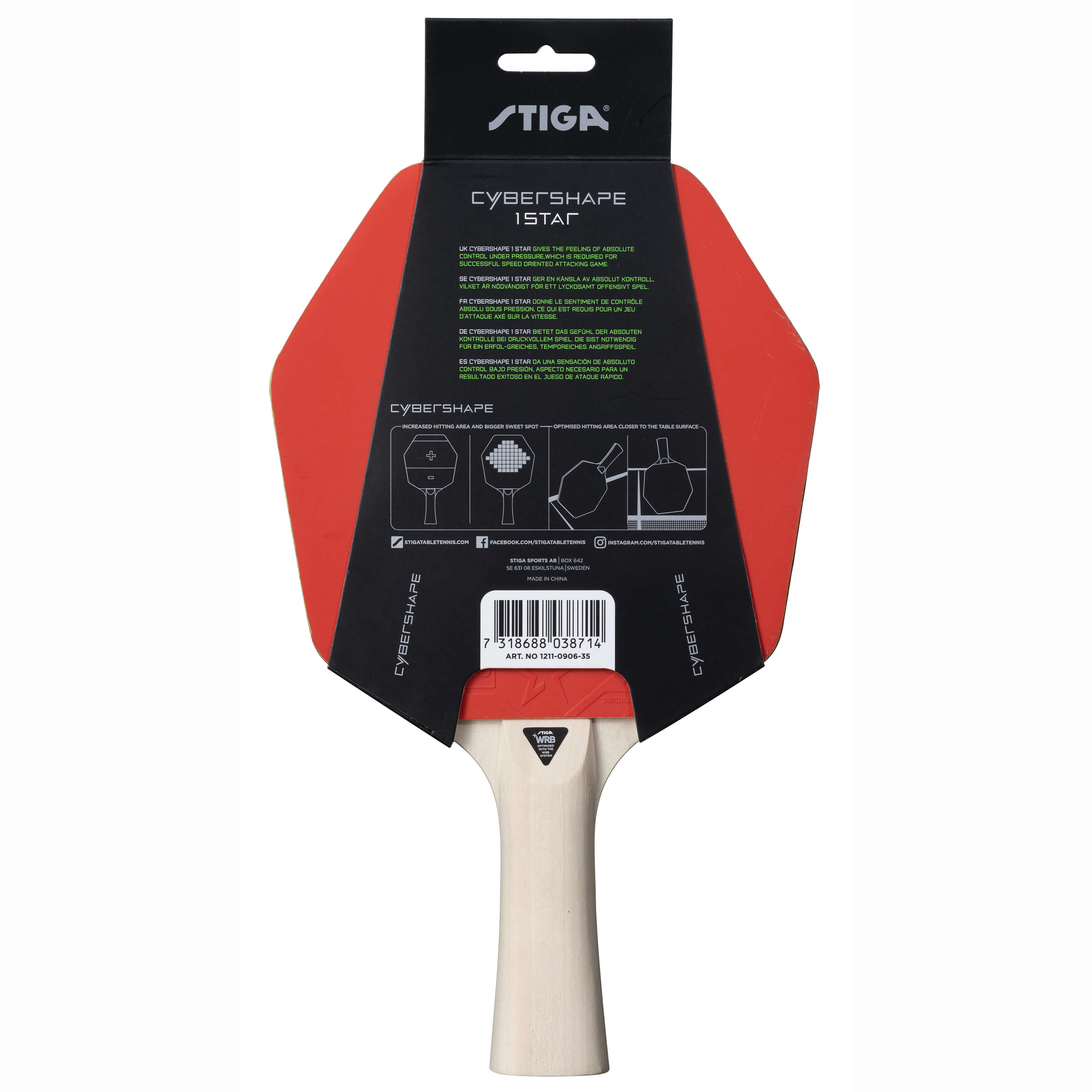 Cybershape 1 Star Table Tennis Bat