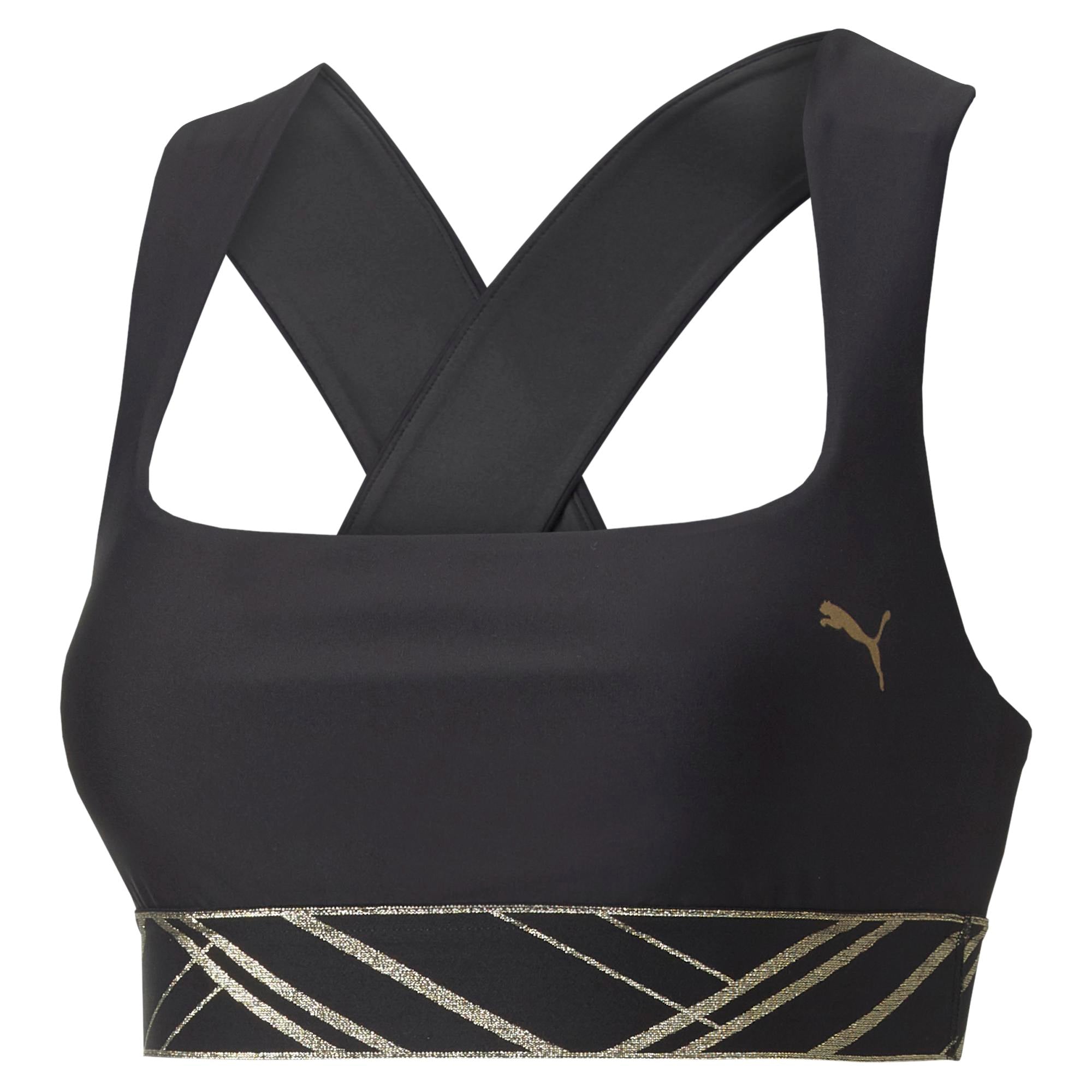 Womens Deco Glam Medium Impact Sports Bra