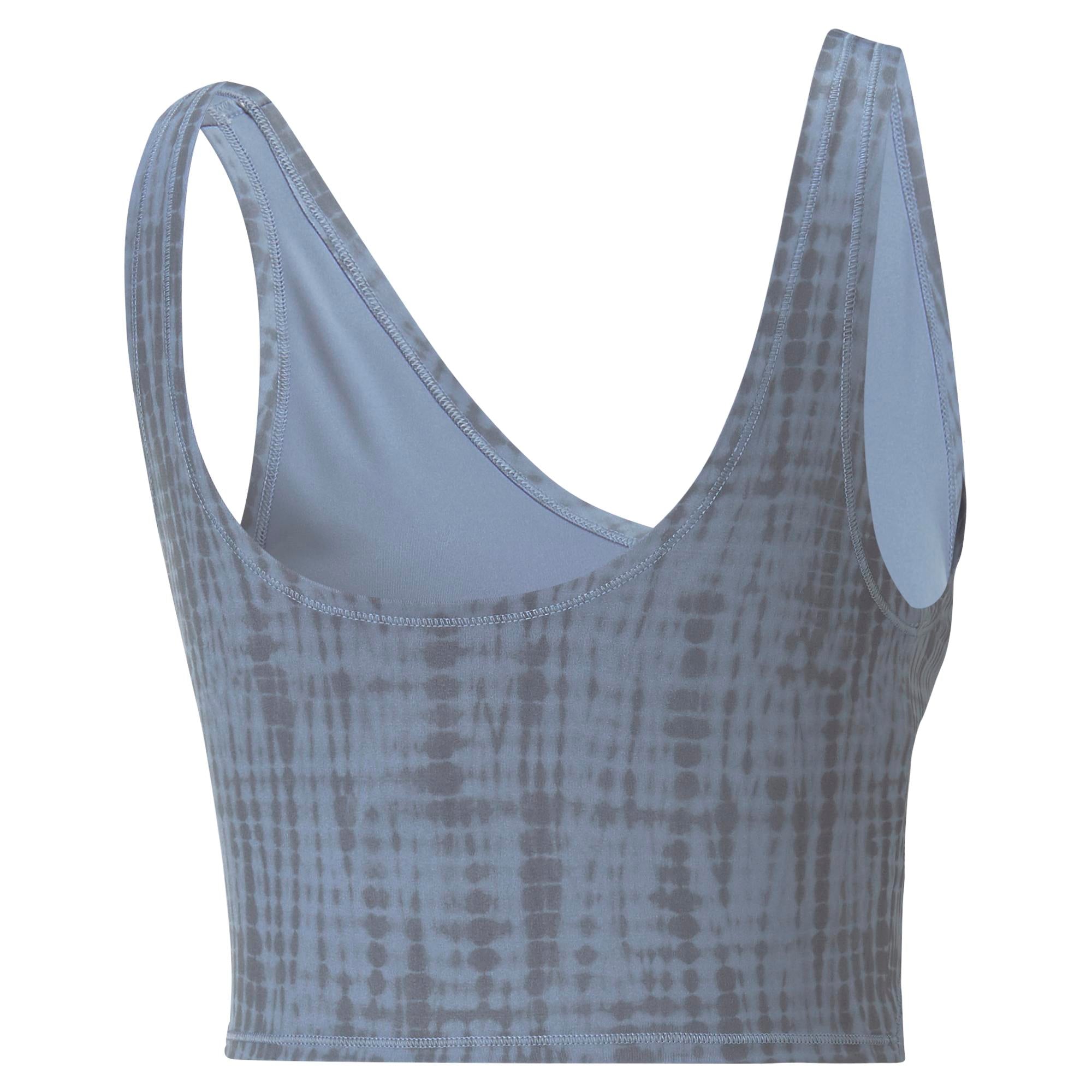Womens Yoga Fitted Crop Tank