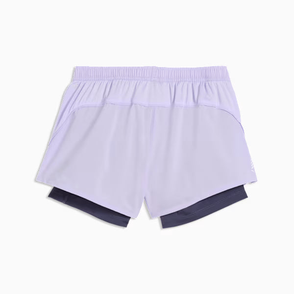 Womens Run Velocity 2in1 3inch Short