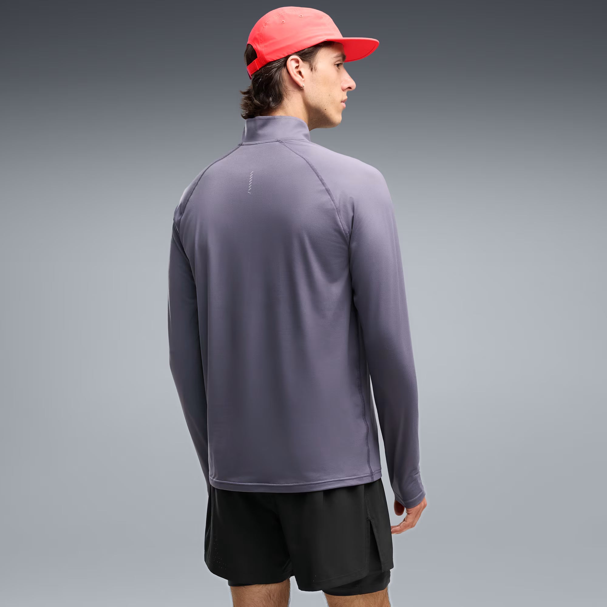 Mens Run Velocity Cloudspun 1/4 Zip