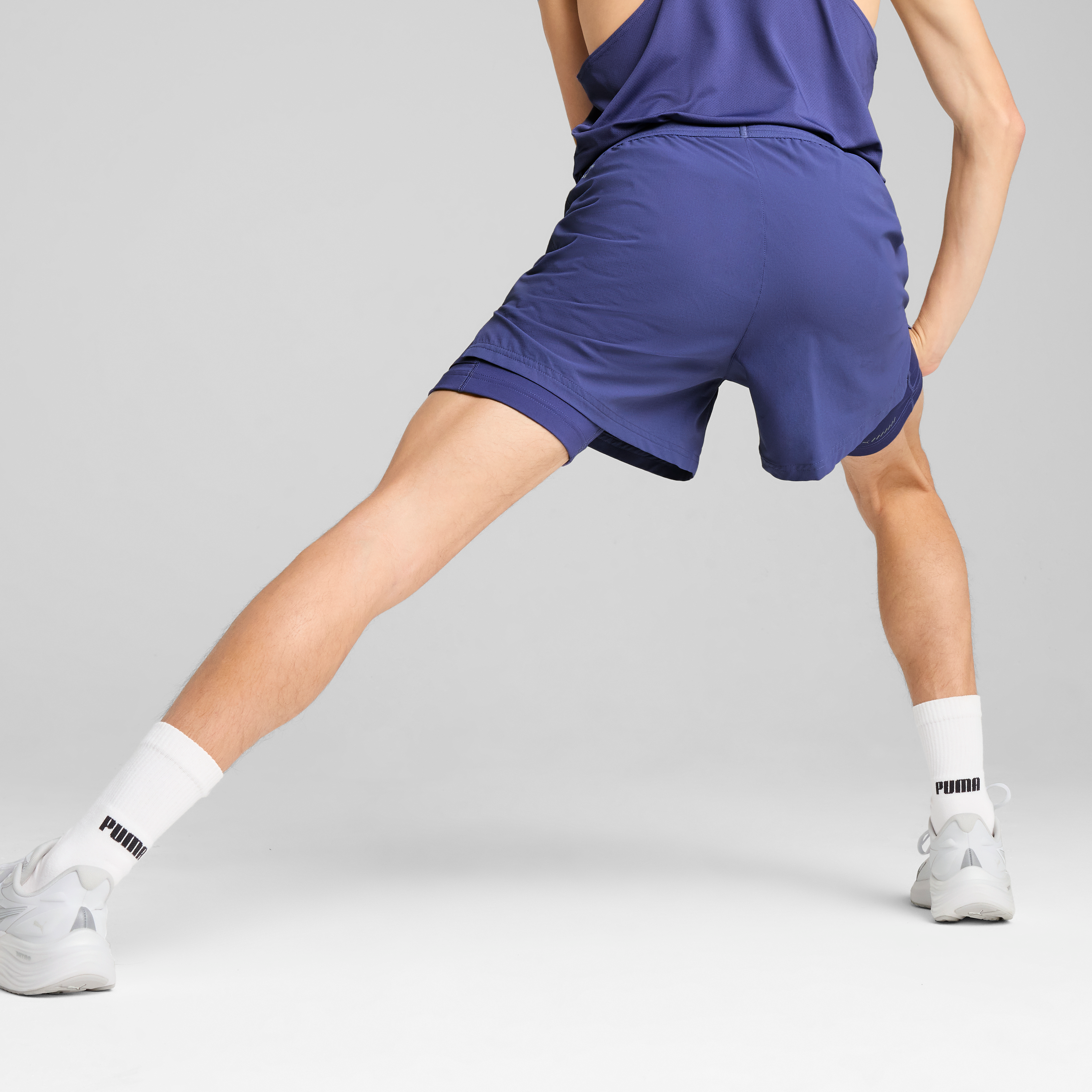 Mens Run Ultraweave 2 in 1 5 Inch Short