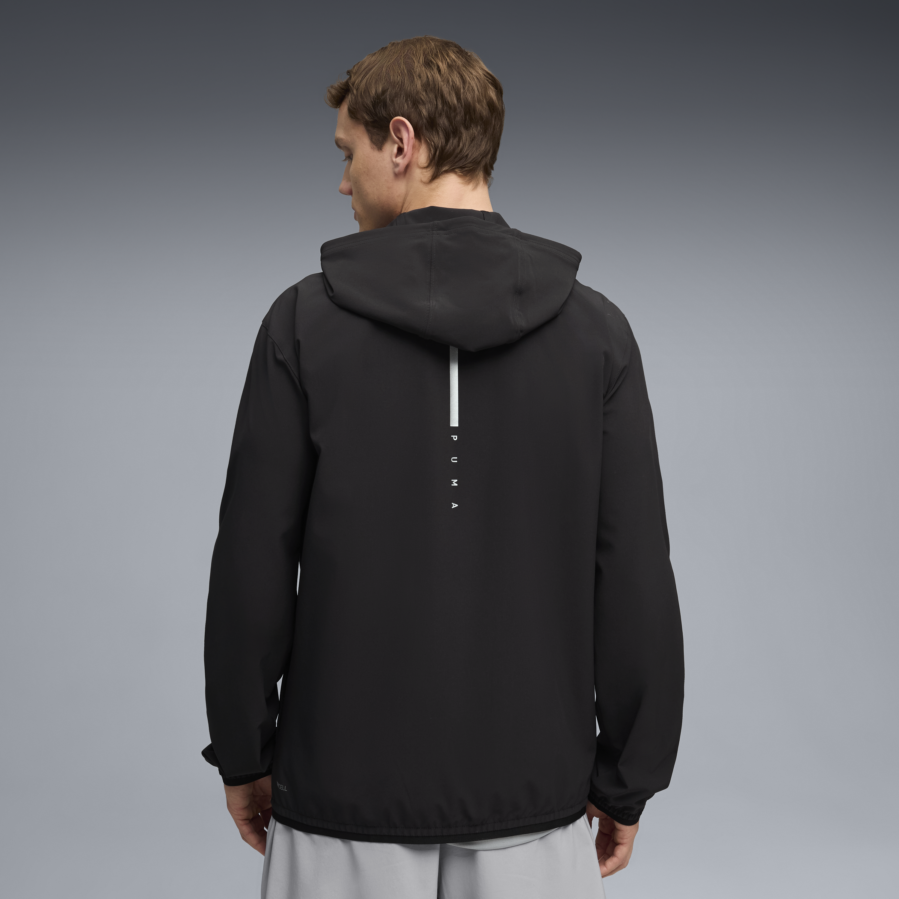 Mens Powertrain stretch woven Full Zip Jacket