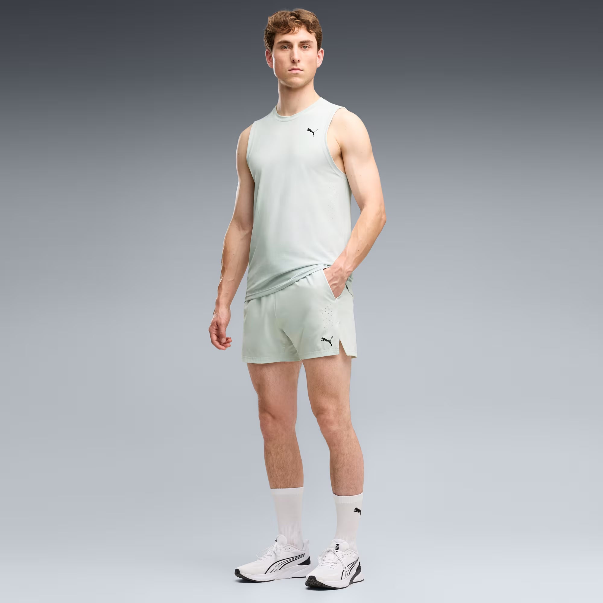 Mens Powermode 5 Inch Shorts