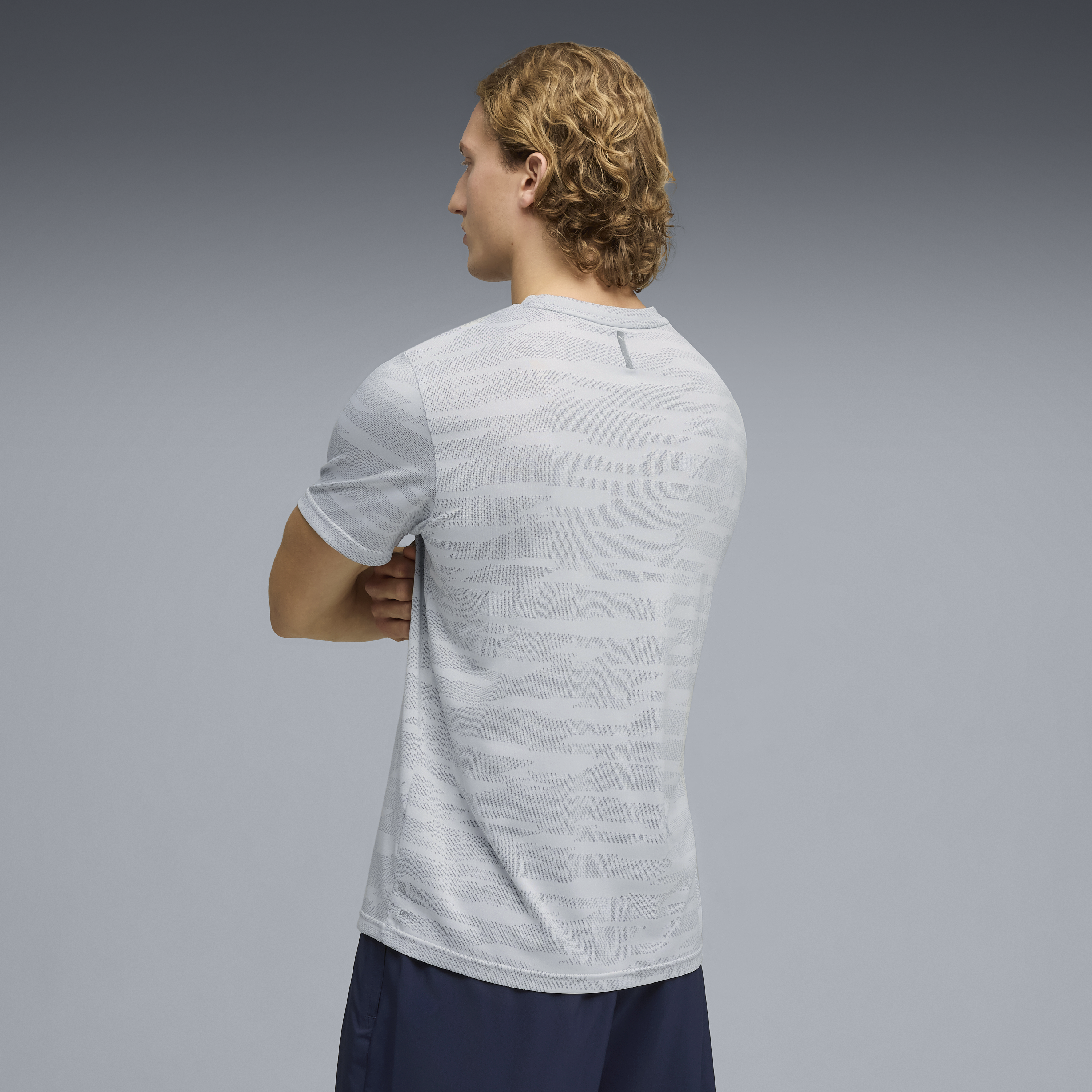 Mens Powertrain Jacquard Short Sleeve T-Shirt