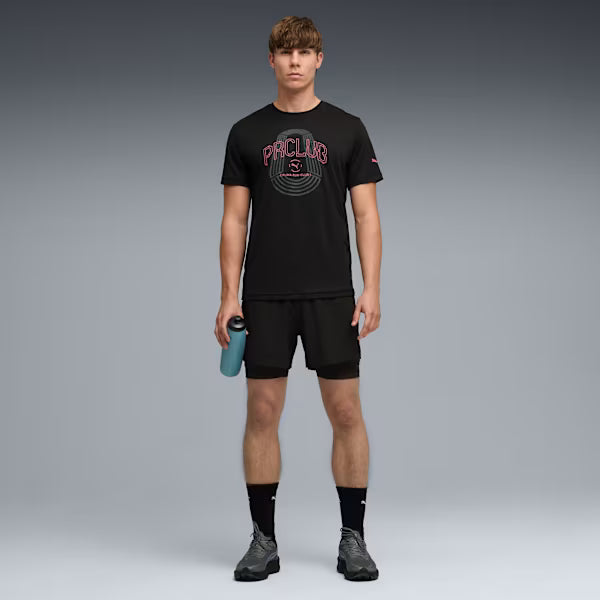 Mens Dreamrun 2 in 1 5 inch DryCell Short