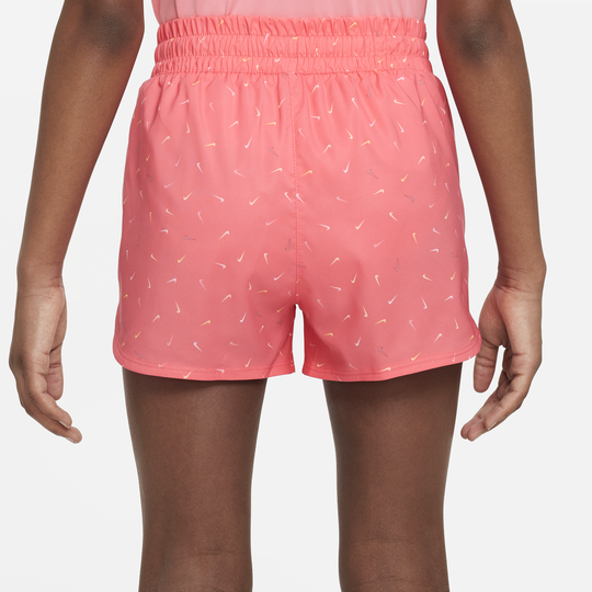 Girls Performance Dri-Fit All Over Print High Rise Shorts