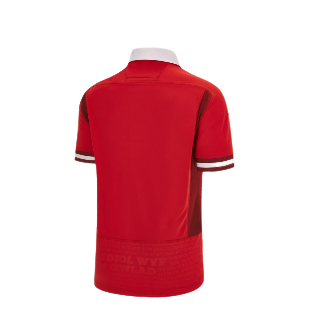 Junior Wales Rugby World Cup 2023 Home Replica Jersey