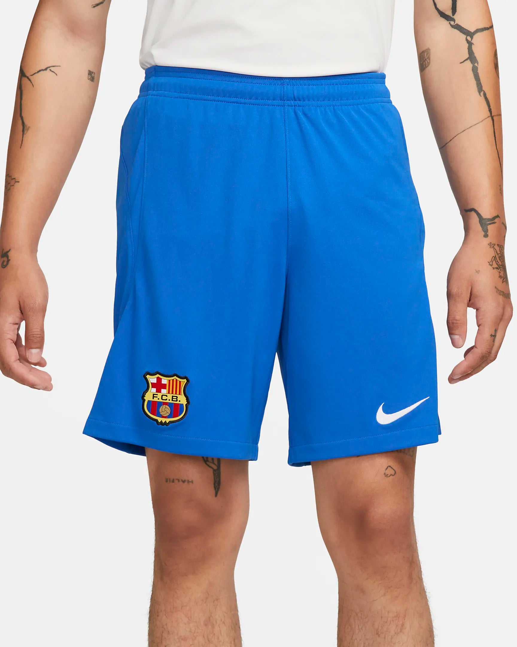 Mens FC Barcelona 23/24 Stadium Away Replica Shorts