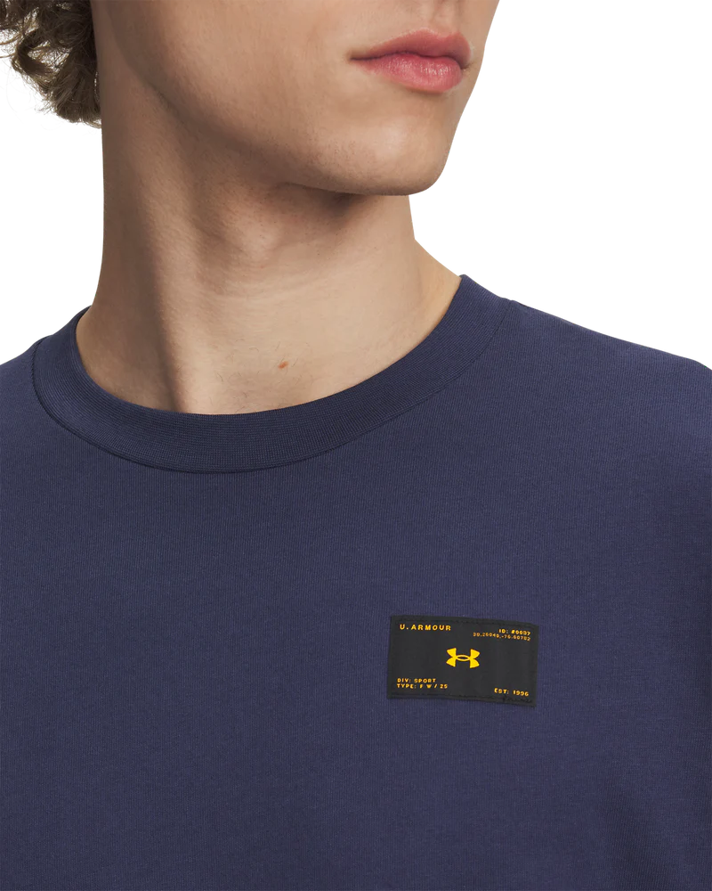 Mens HWT Woven Label Short Sleeve T-Shirt