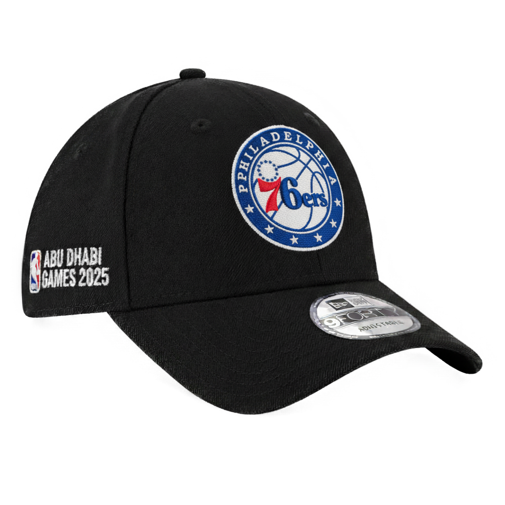 Philadelphia 76ers 970 Abu Dhabi Games 2025 Adjustable Cap