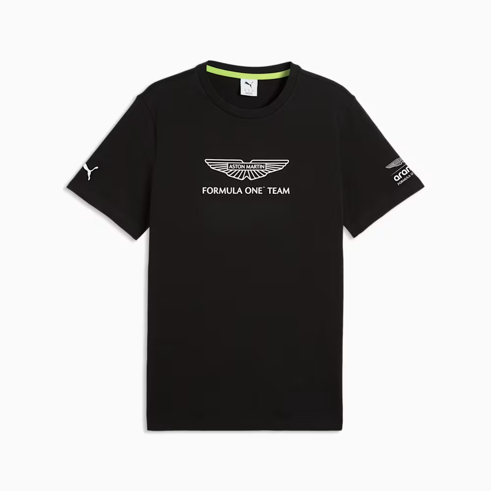 Mens Aston Martin F1 Team Logo T-Shirt