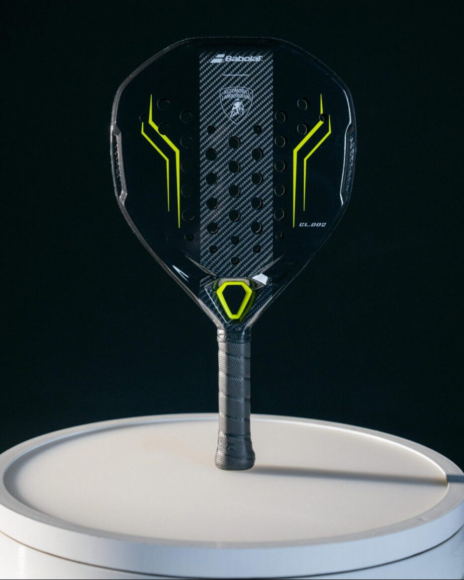 Lamborghini Black Yellow Padel Racket