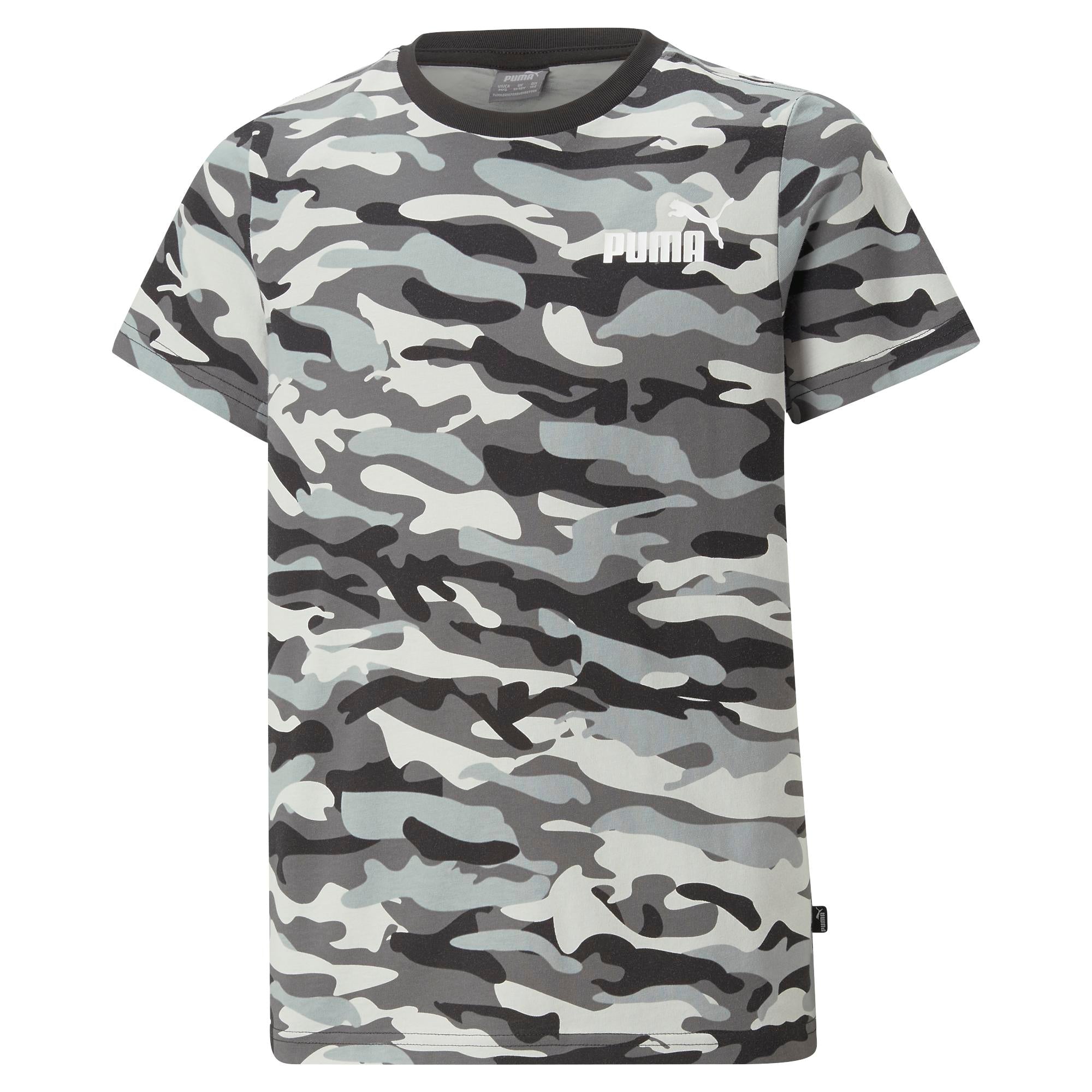 Boys Essential+ Camo Short Sleeve T-Shirt