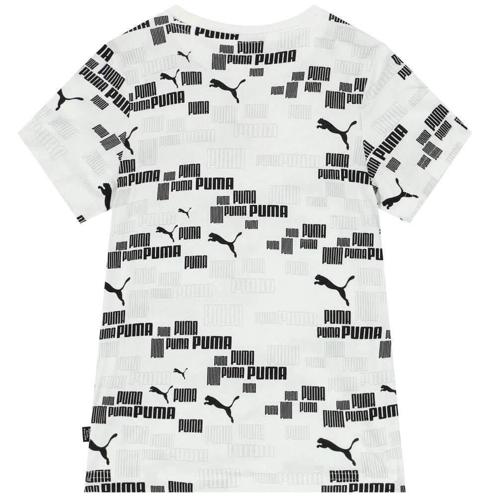 Boys Essential All Over Print Short Sleeve T-Shirt
