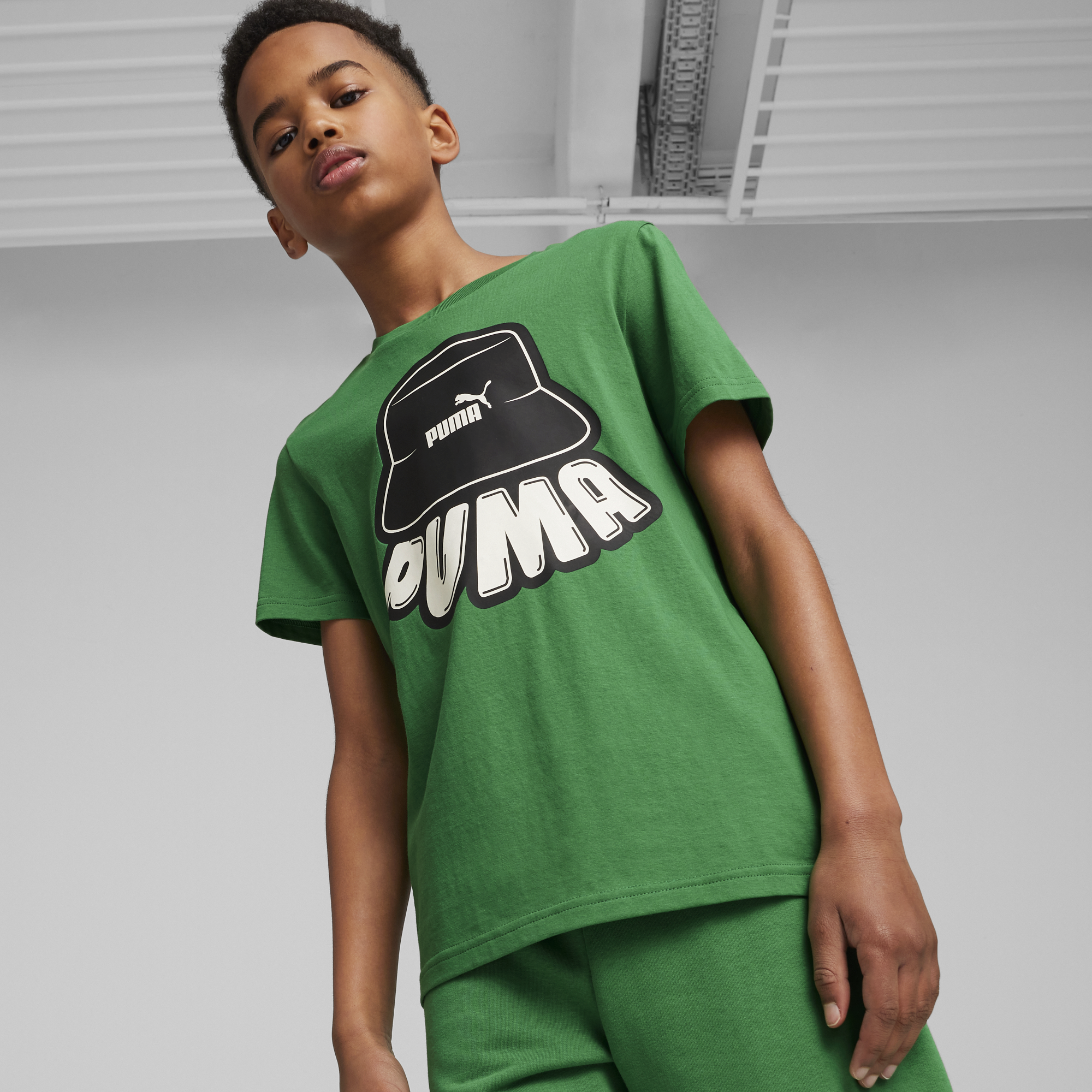 Boys Graphic Logo Short Sleeve T-Shirt