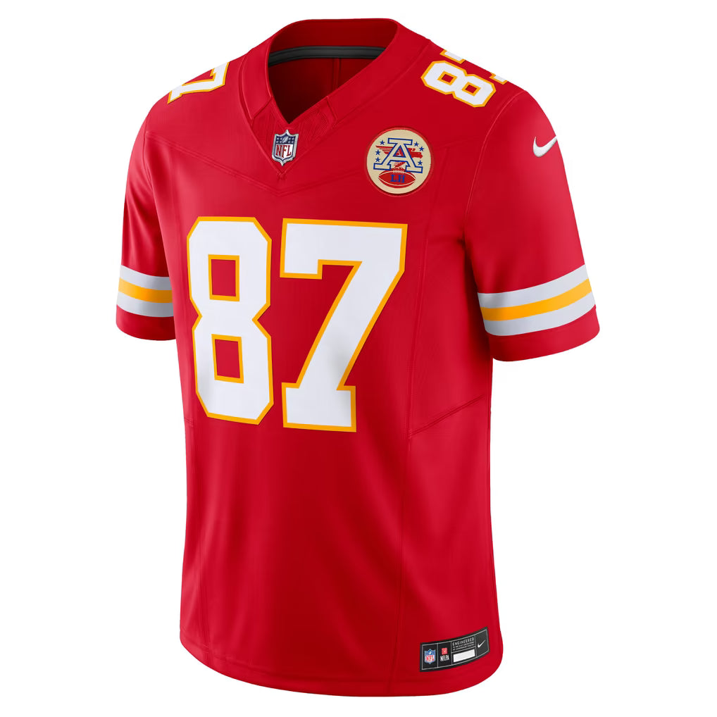 Mens Kansas City Chiefs Travis Kelce Game Home Replica Jerse