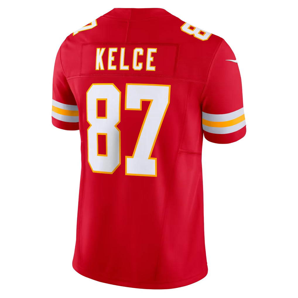 Mens Kansas City Chiefs Travis Kelce Game Home Replica Jerse