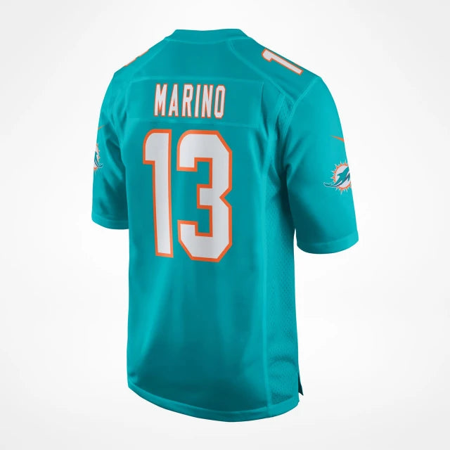 Mens Miami Dolphins Dan Marino Game Home Replica Jersey