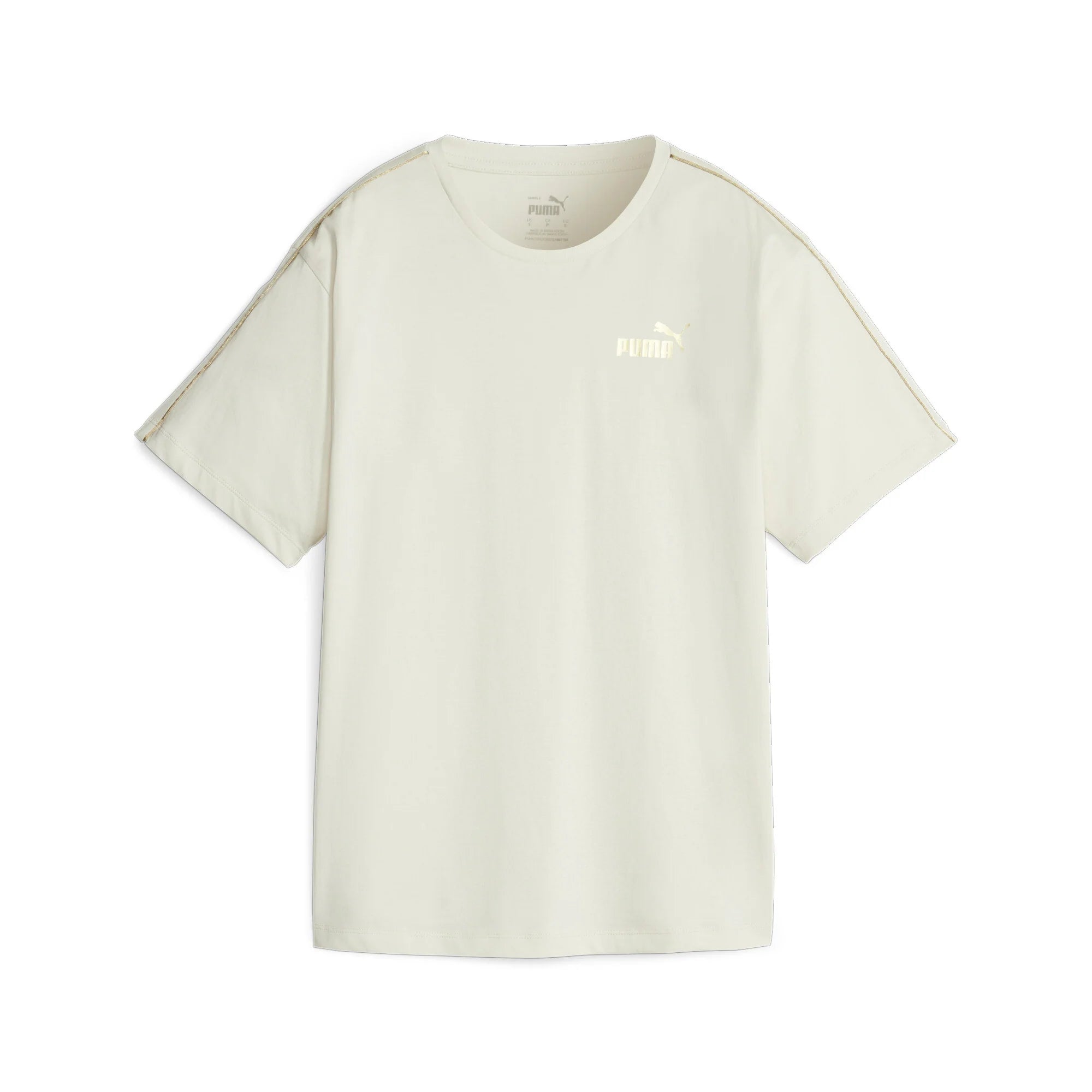 Womens Minimal Gold Short Sleeve T-Shirt