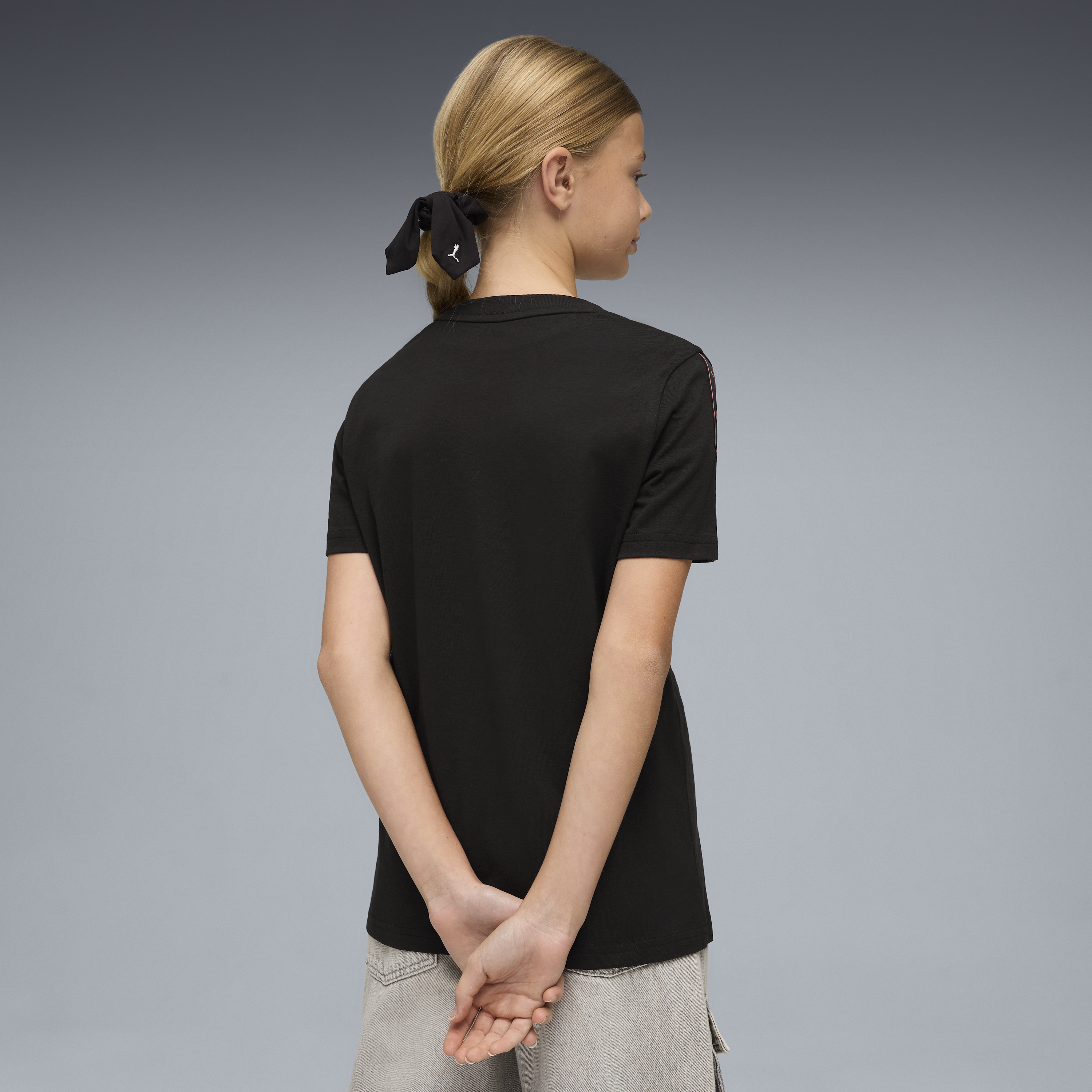 Junior Girls Essential Tape Short Sleeve Tshirt