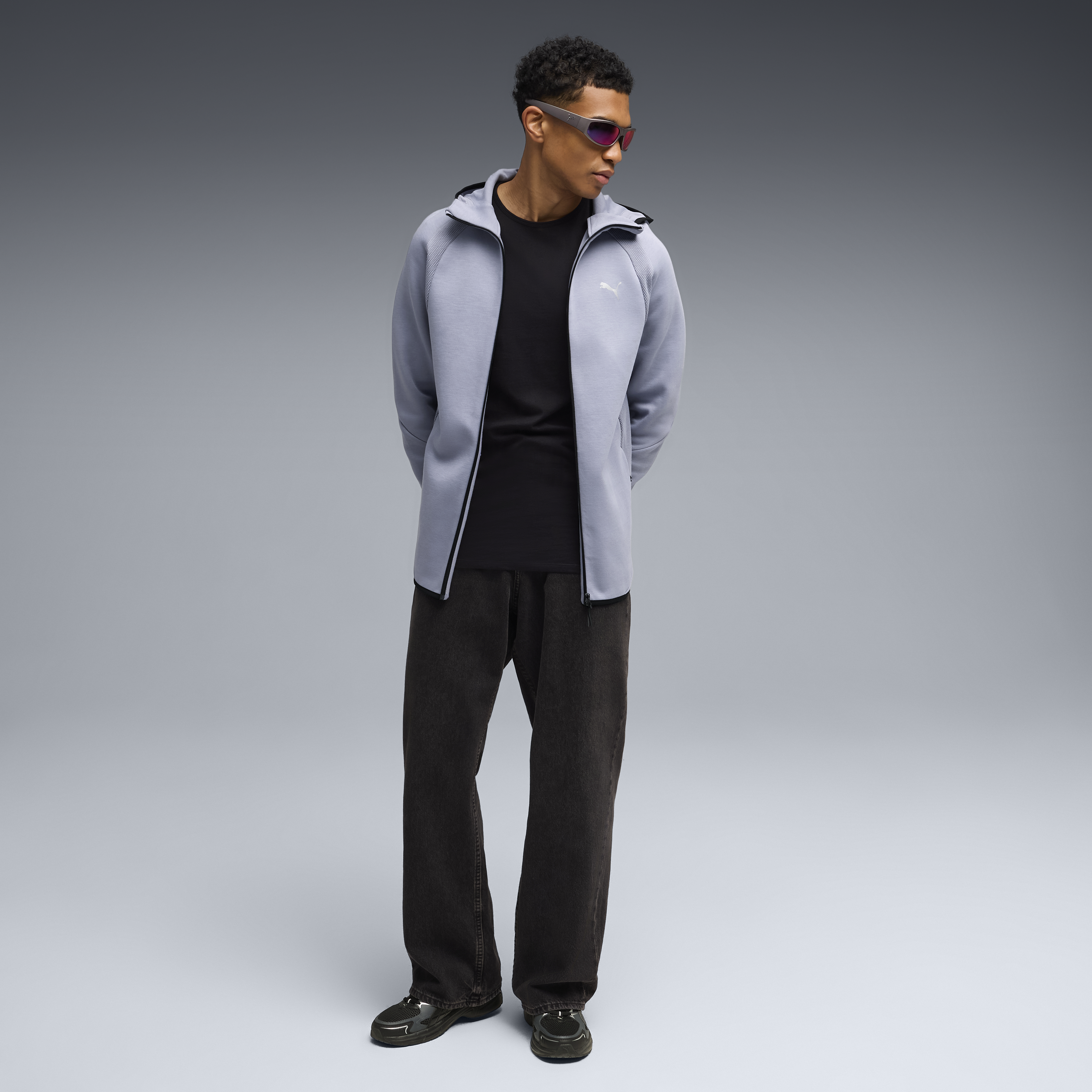 Mens Evostripe Warm Full Zip Jacket