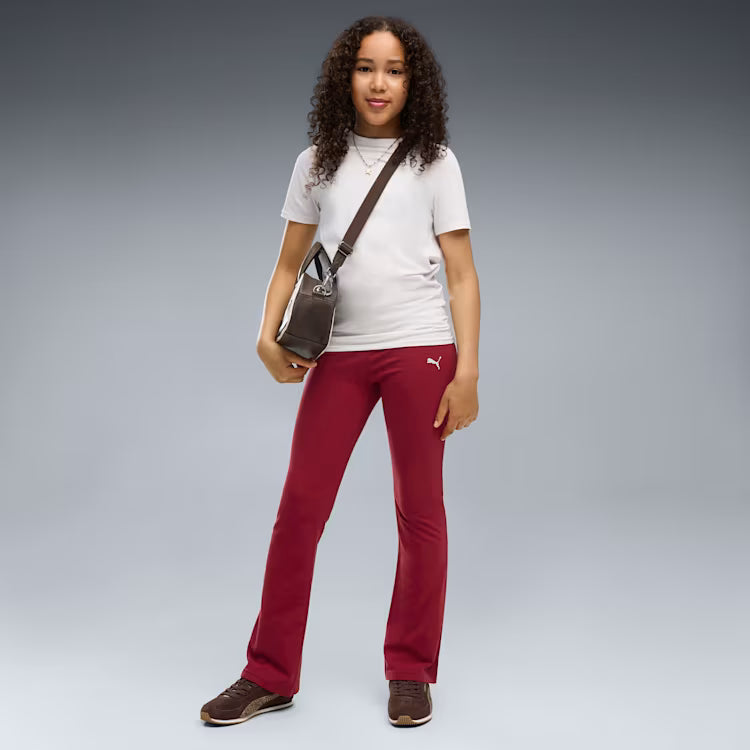 Junior Girls Lifestyle Flared Leggings