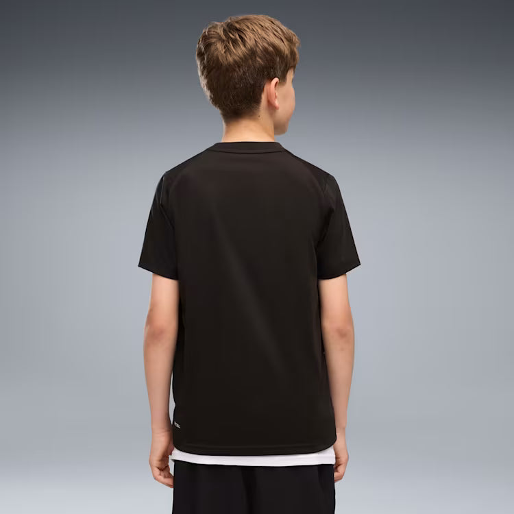 Junior Boys Puma Tech Short Sleeve Tshirt
