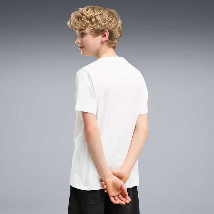 Junior Boys Lifestyle Camo Graphic Short Sleeve Tshirt
