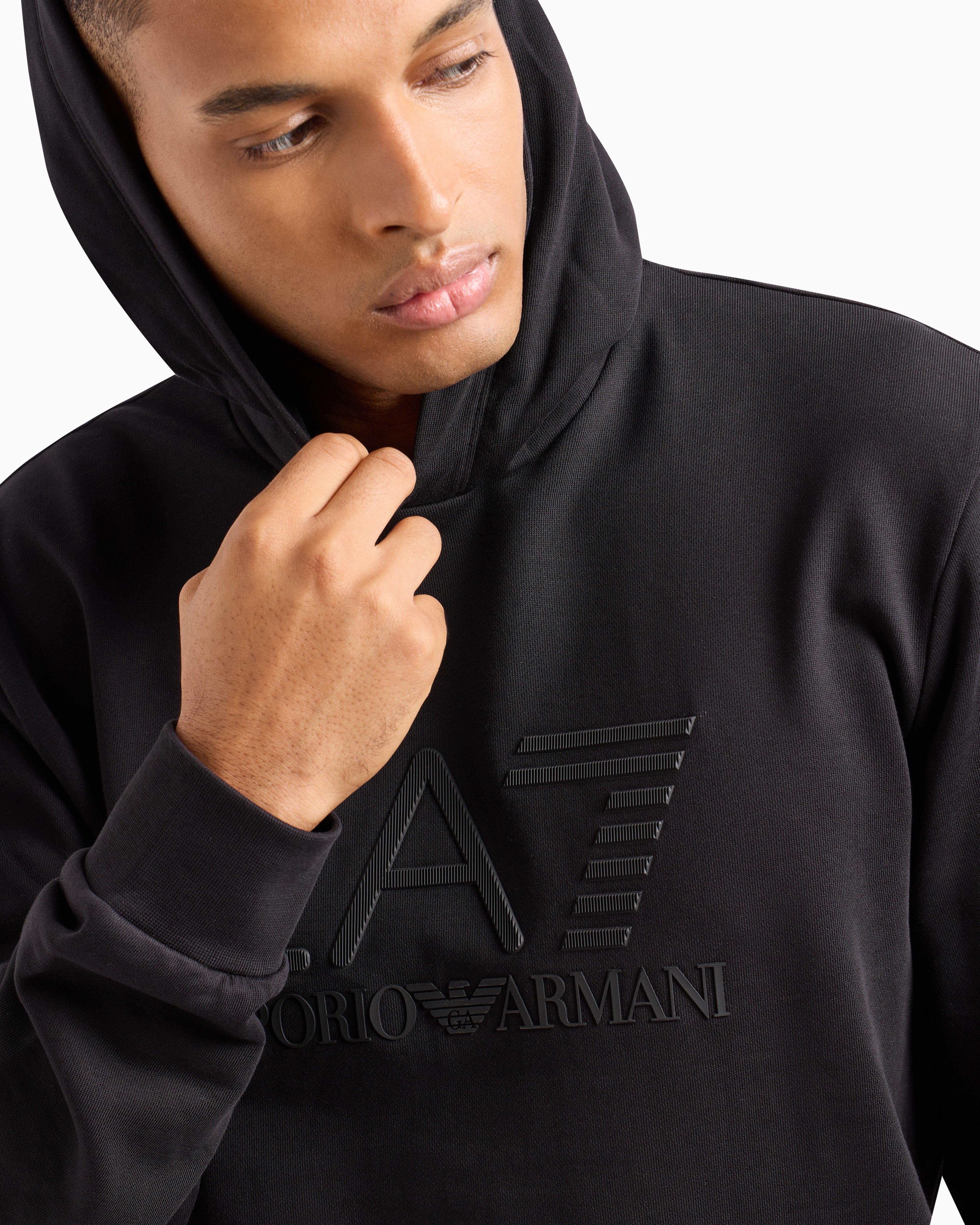 Mens Train Logo Series Premium Pullover Hoodie