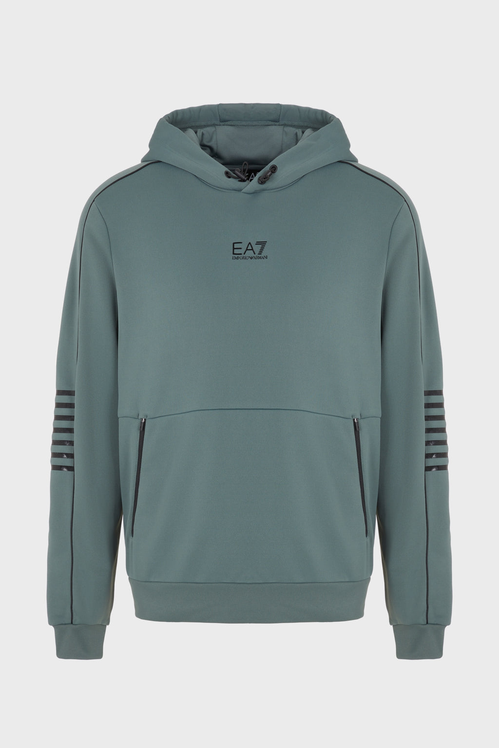 Mens Core Identity Poly Pullover Hoodie