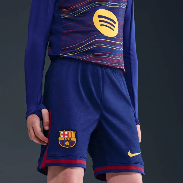 Junior FC Barcelona 25/26 Home Shorts