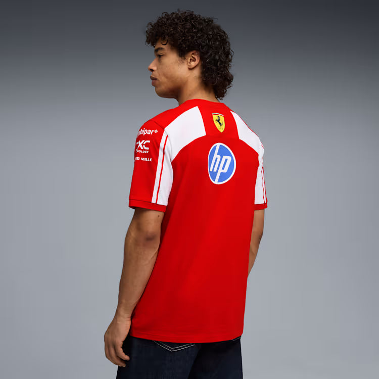 Mens Scuderia Ferrari F1 Replica T-Shirt