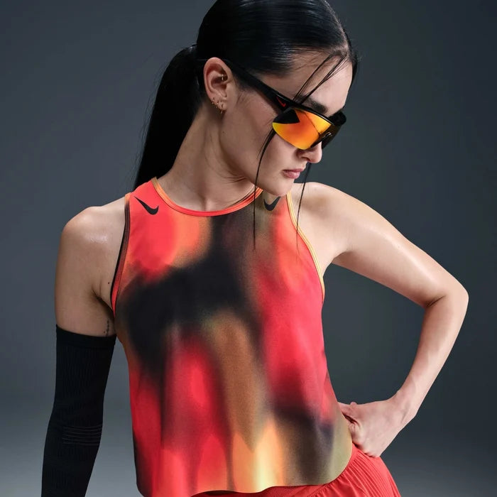 Womens Dri-Fit Aeroswift Printed Tank