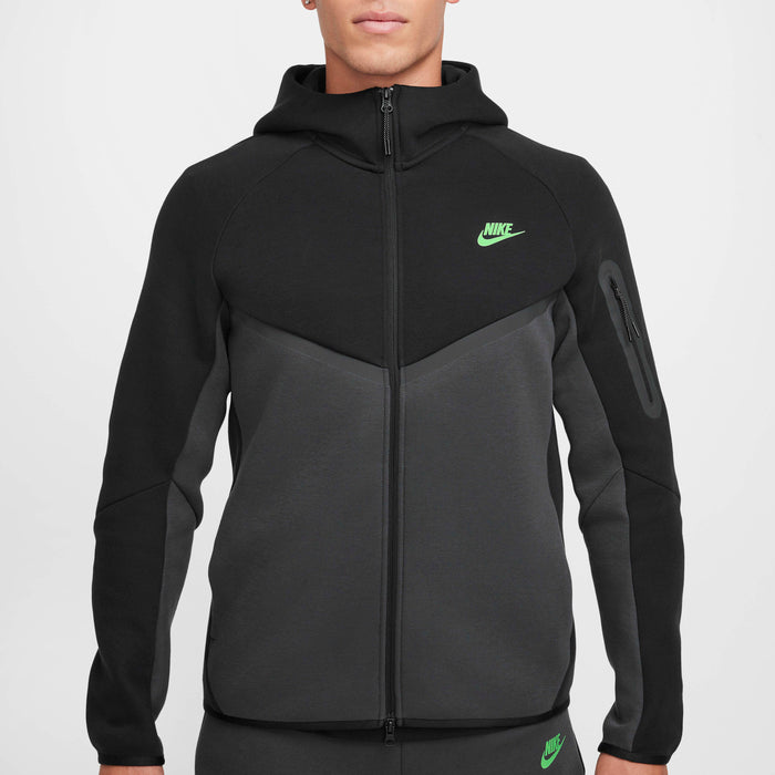 Mens Tech Fleece Full Zip Hoodie