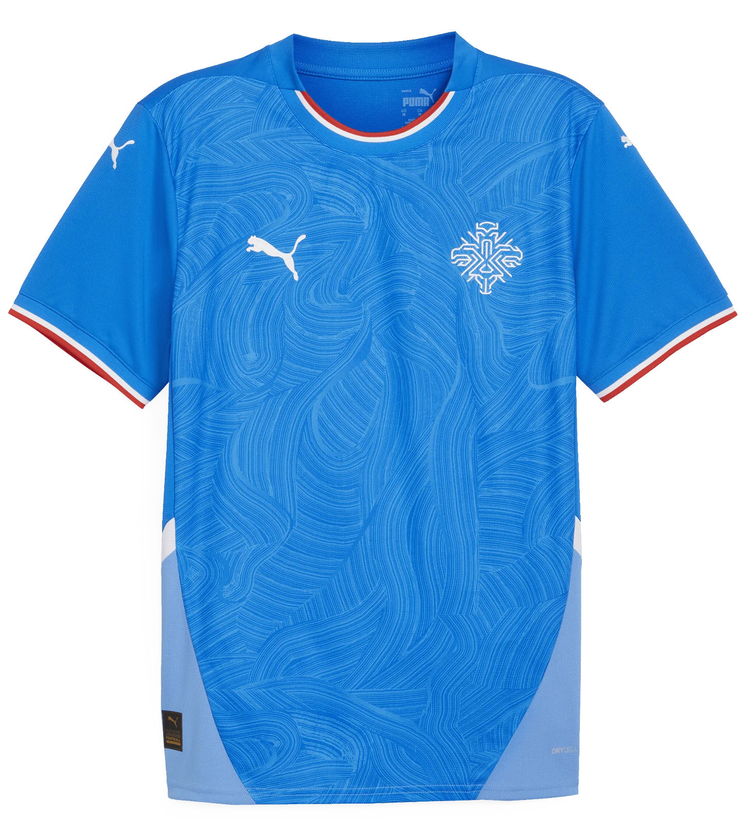 Mens Iceland Home 24/25 Replica Jersey
