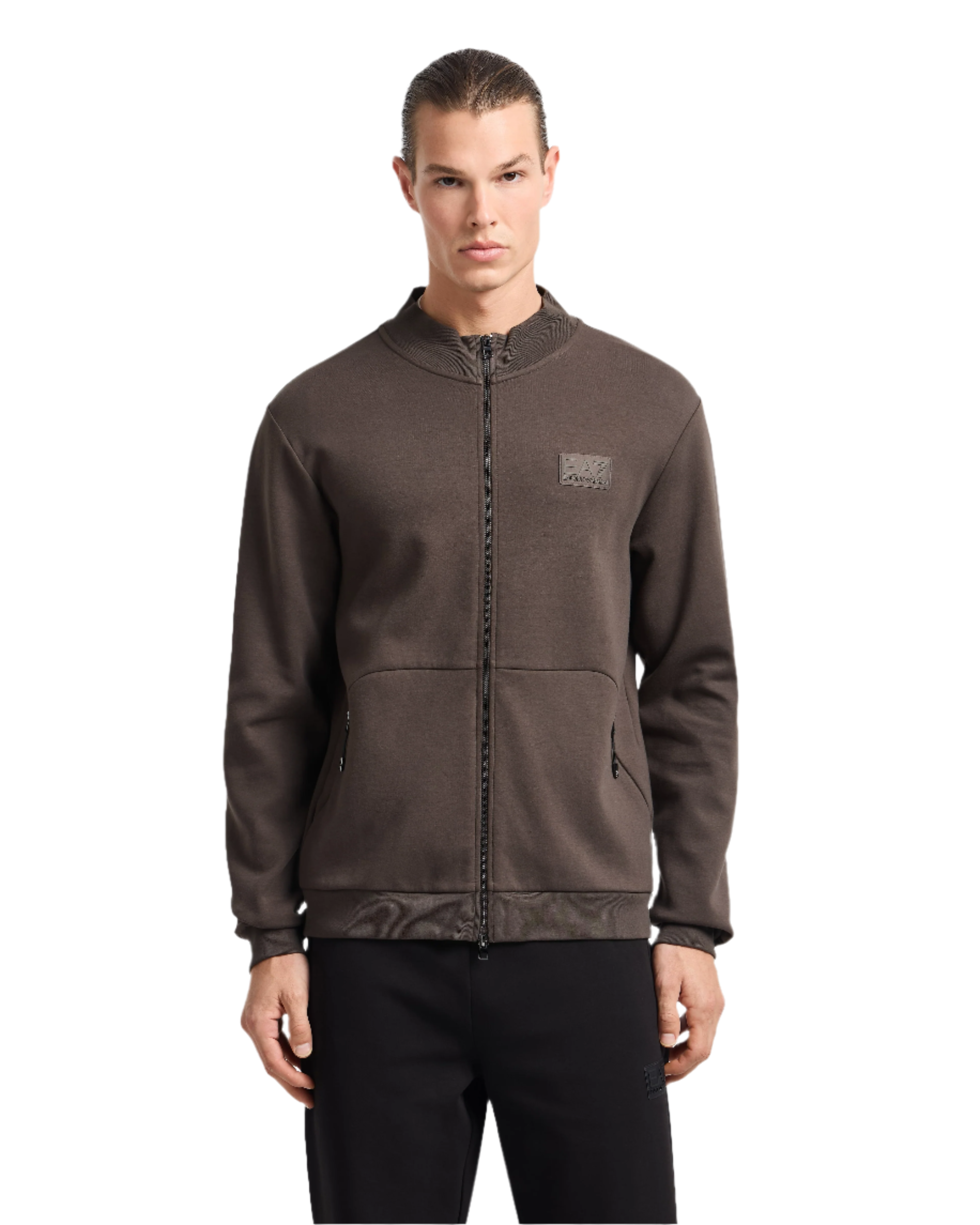 Mens Lux Identity Full Zip Hooded Jacket